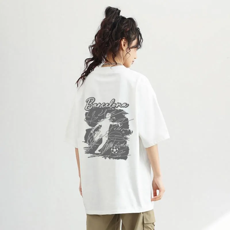 FCB ARCELONA T Shirts Unisex-9