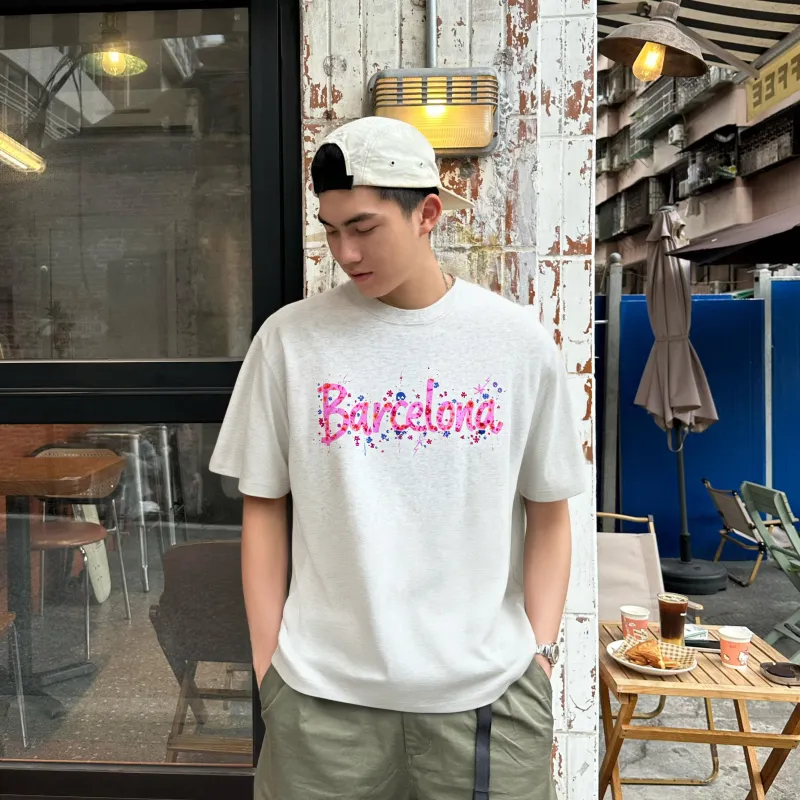 FCB ARCELONA T Shirts Unisex-11