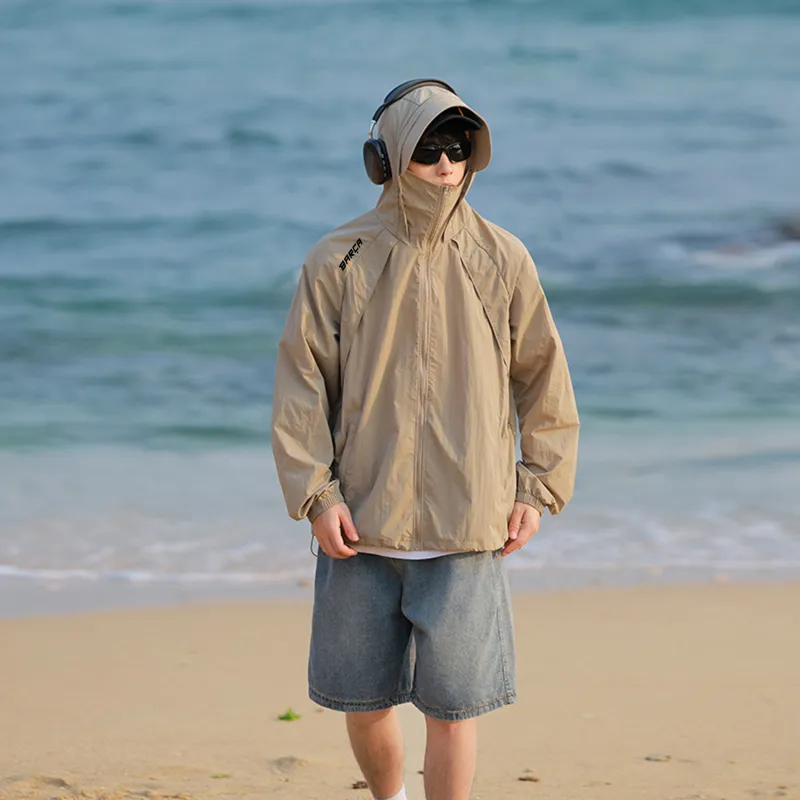 FCB ARCELONA Super Light, Breathable, Quick Dry, Windproof, Cooling, Sun Protection Sun Protection Clothing Unisex-16