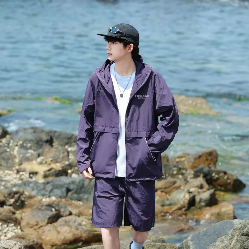 FCB ARCELONA Super Lightweight And Breathable Sun Protection Clothing Unisex-14