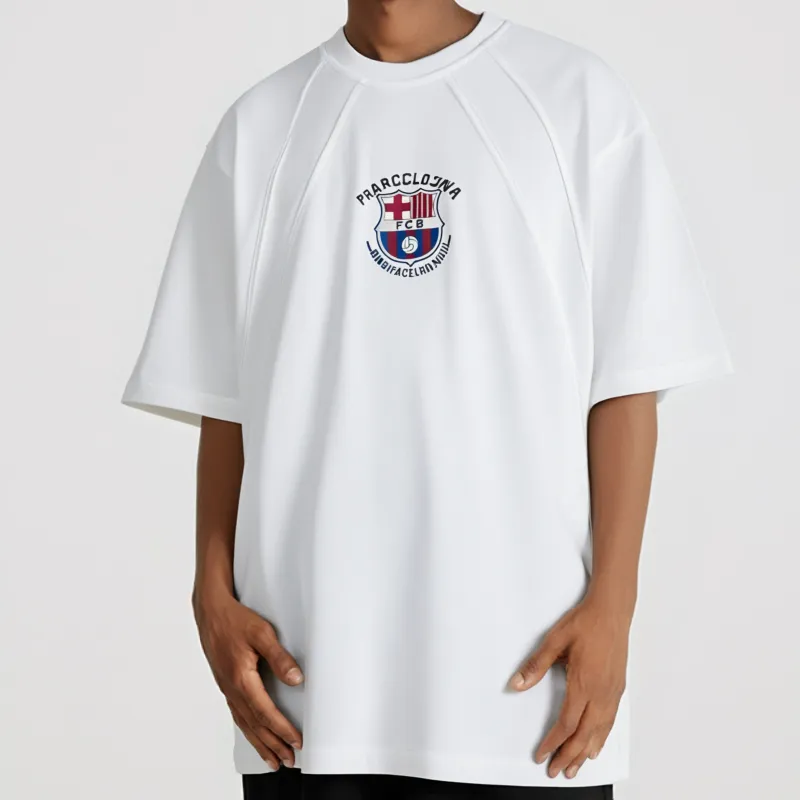 FCB ARCELONA T Shirts Unisex-11