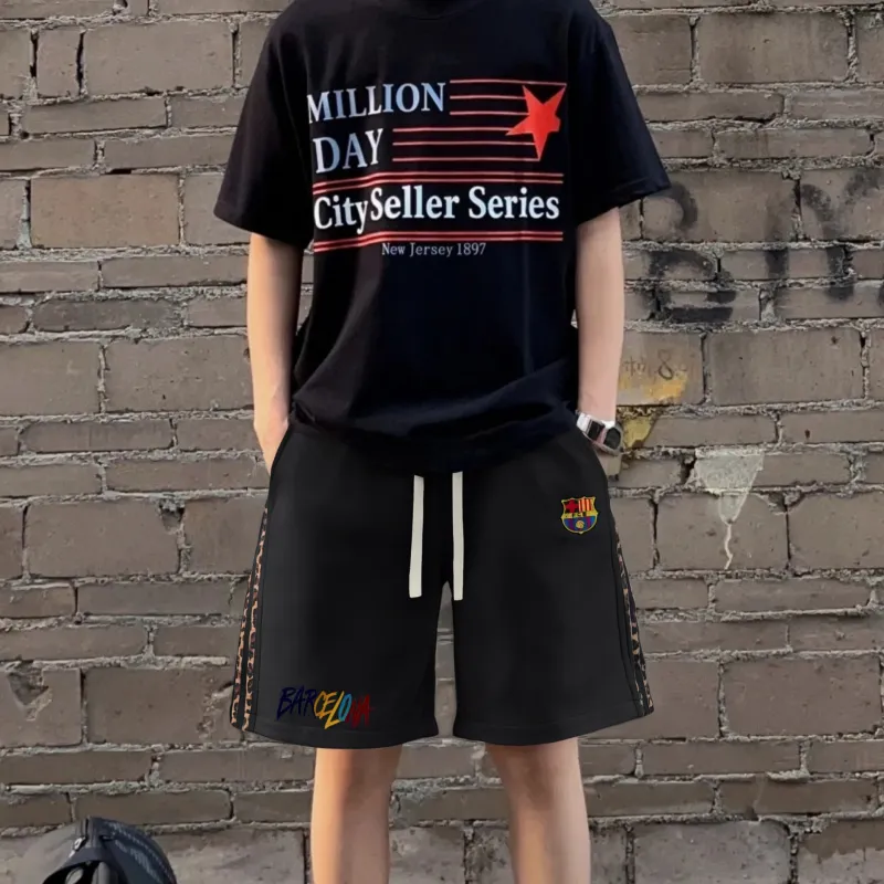FCB ARCELONA Casual Shorts Unisex-2