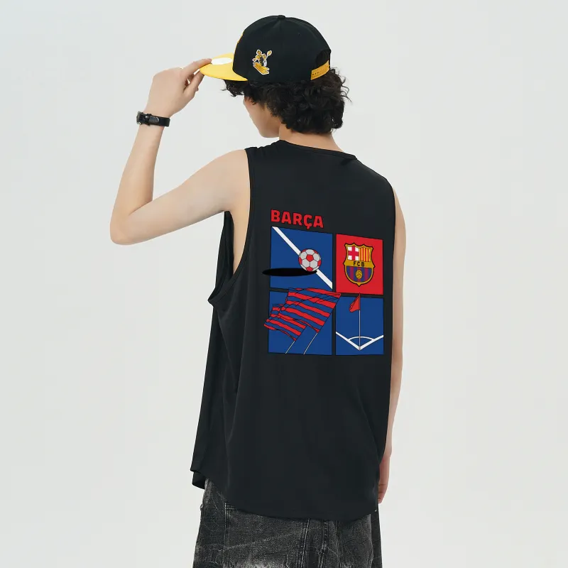FCB ARCELONA Tank Tops Unisex-2
