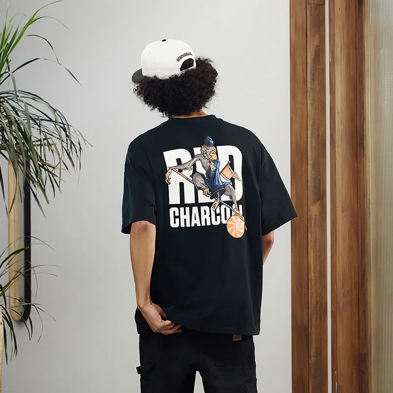 REDCHARCOAL x SUNNY T-Shirt Unisex Black-3