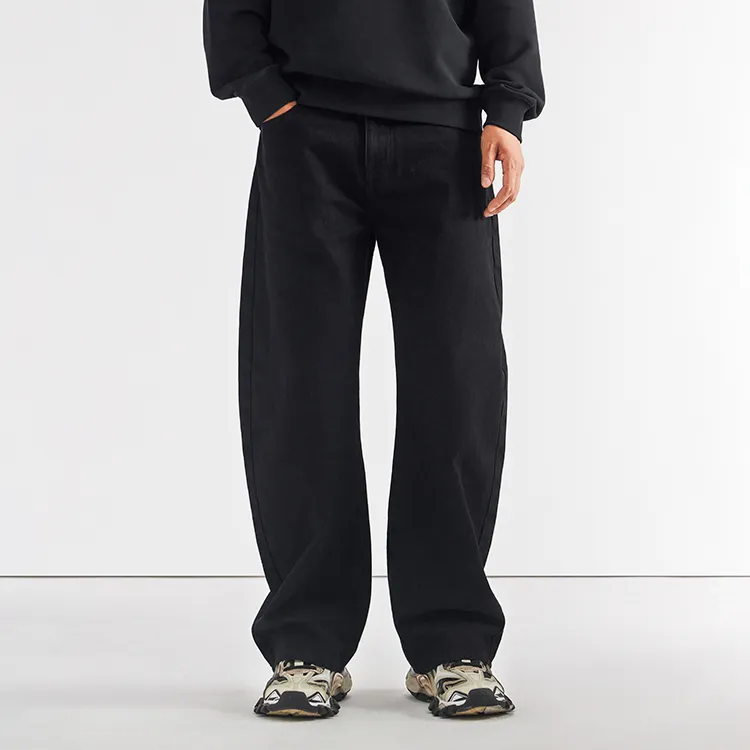 REDCHARCOAL Jeans Men Black-2