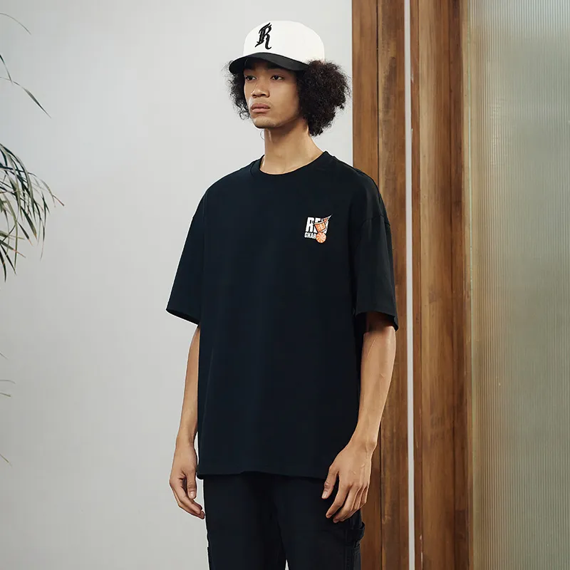 REDCHARCOAL x SUNNY T-Shirt Unisex Black-4
