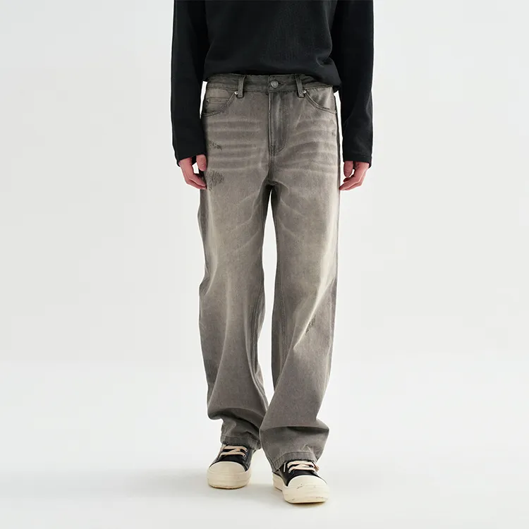 REDCHARCOAL Jeans Men Gray-2
