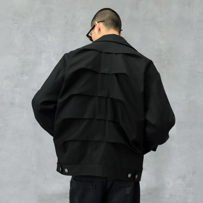 REDCHARCOAL Jackets Unisex Black-3