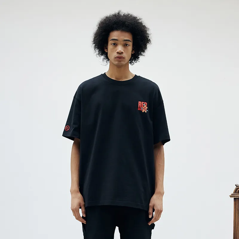 REDCHARCOAL x Sunny T-Shirt Unisex Black-2