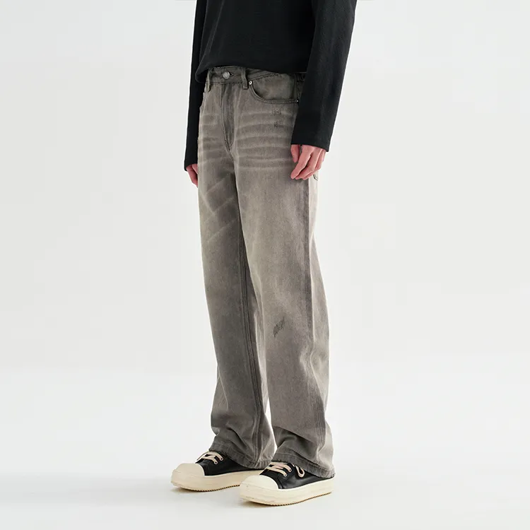 REDCHARCOAL Jeans Men Gray-4