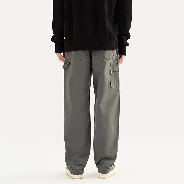 REDCHARCOAL Casual Pants Men's Gray-4
