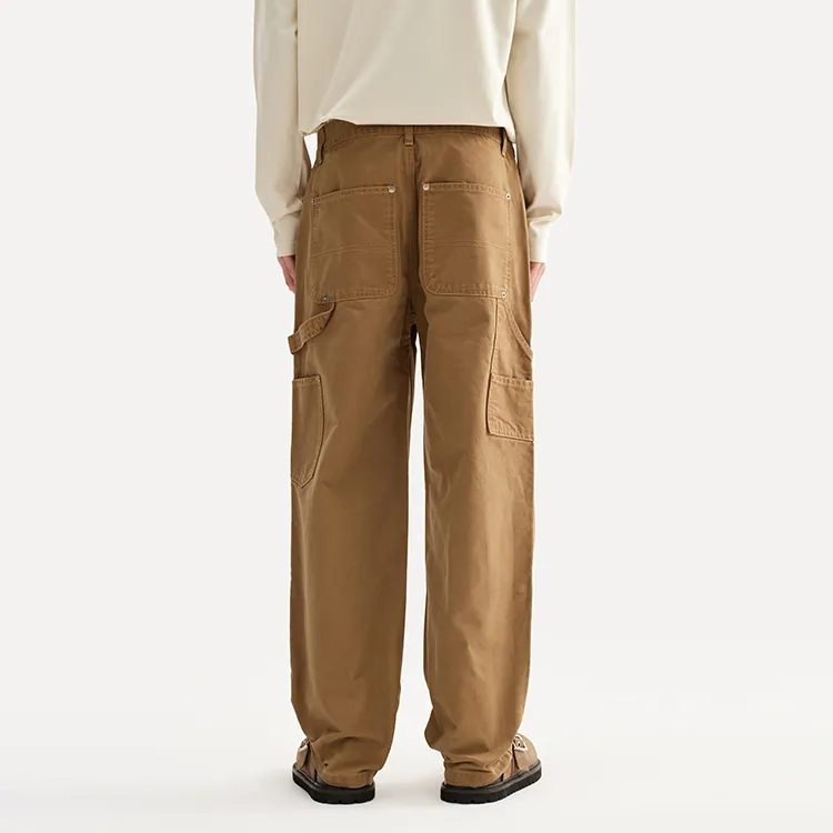 REDCHARCOAL Casual Pants Men's Khaki-4