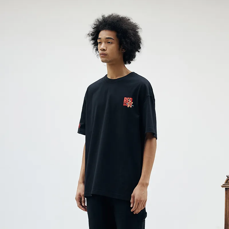 REDCHARCOAL x Sunny T-Shirt Unisex Black-4