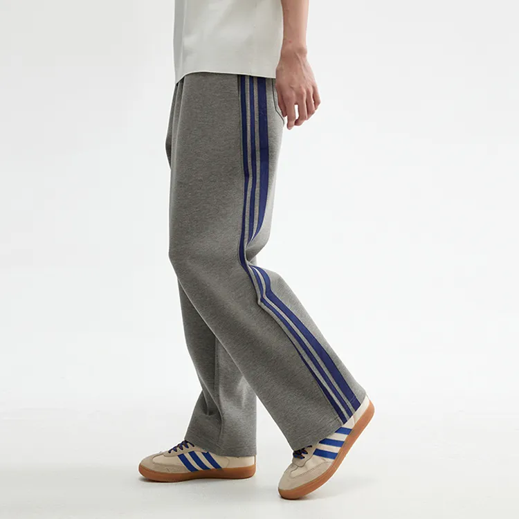 REDCHARCOAL Knitted Sports Pants Men's Heather Gray-3