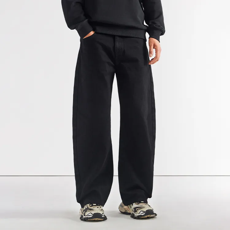 REDCHARCOAL Jeans Men Black-3
