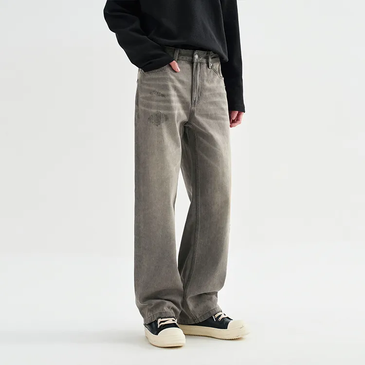 REDCHARCOAL Jeans Men Gray-3