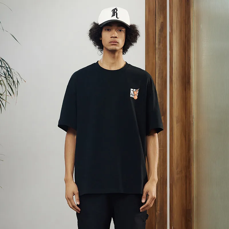 REDCHARCOAL x SUNNY T-Shirt Unisex Black-2
