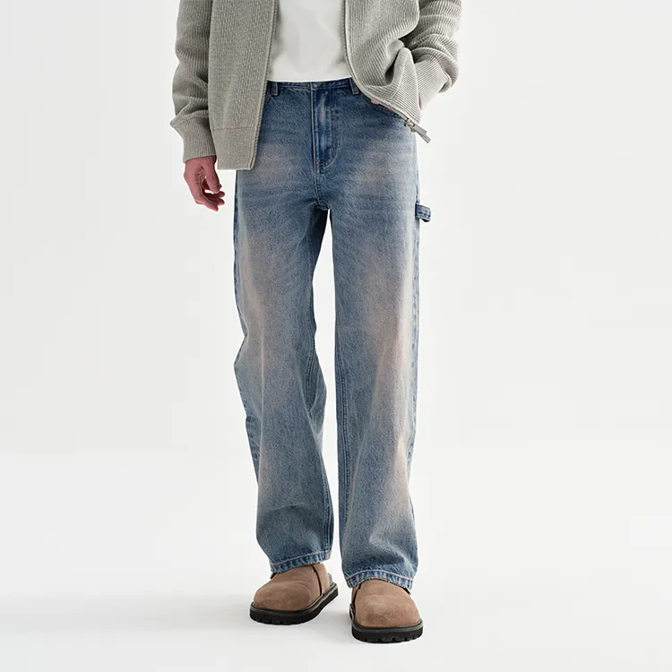 REDCHARCOAL Jeans Men Blue-2