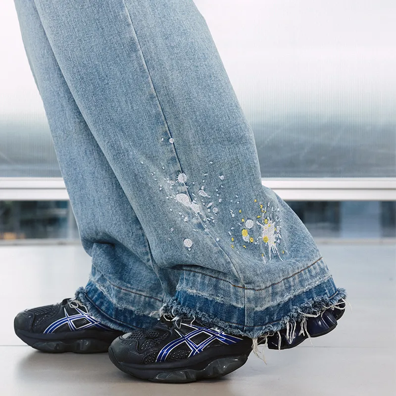 NST NONSTOP Jeans Unisex Washed Blue-7