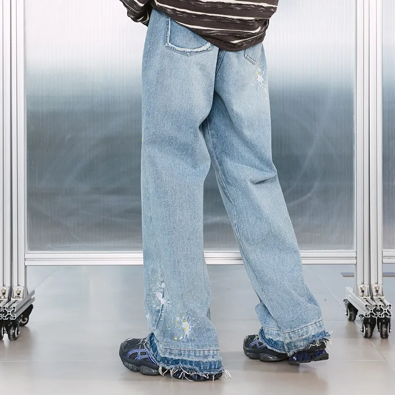 NST NONSTOP Jeans Unisex Washed Blue-10