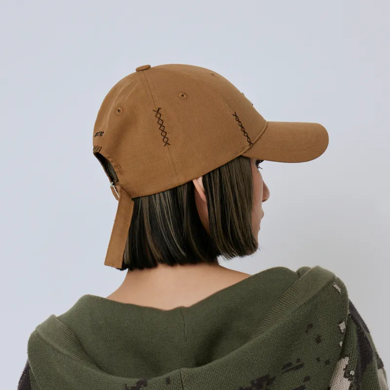 Xotic Polyester Two Tone X Stitch Baseball Cap Unisex-2