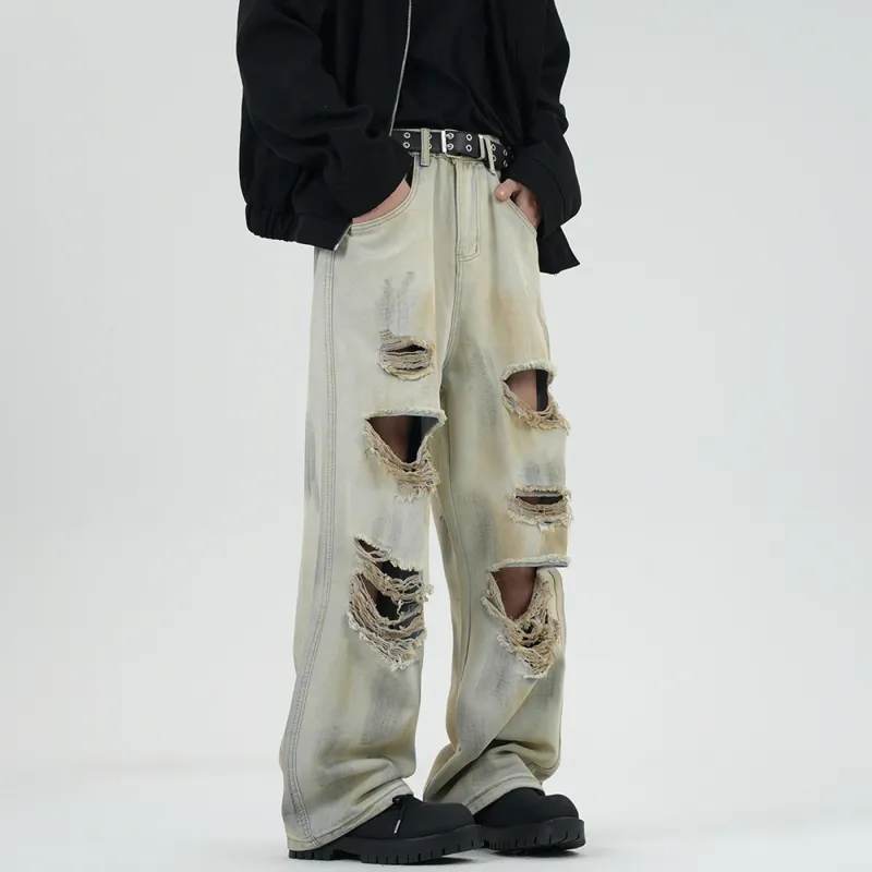 CIZA Jeans Unisex Yellow Mud-6