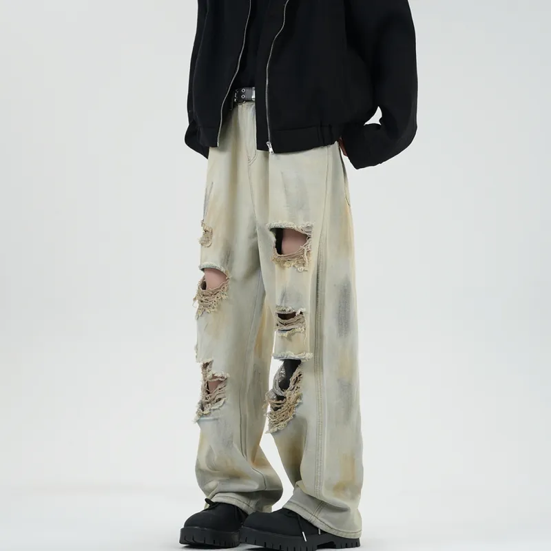 CIZA Jeans Unisex Yellow Mud-1