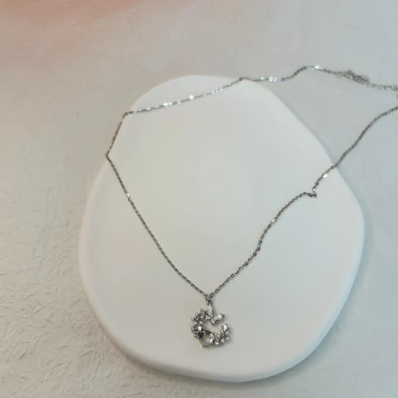 Summer Star S925 Silver Necklaces Women's-5