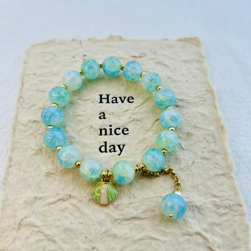 Summer Star Glass Bracelets Women's-11