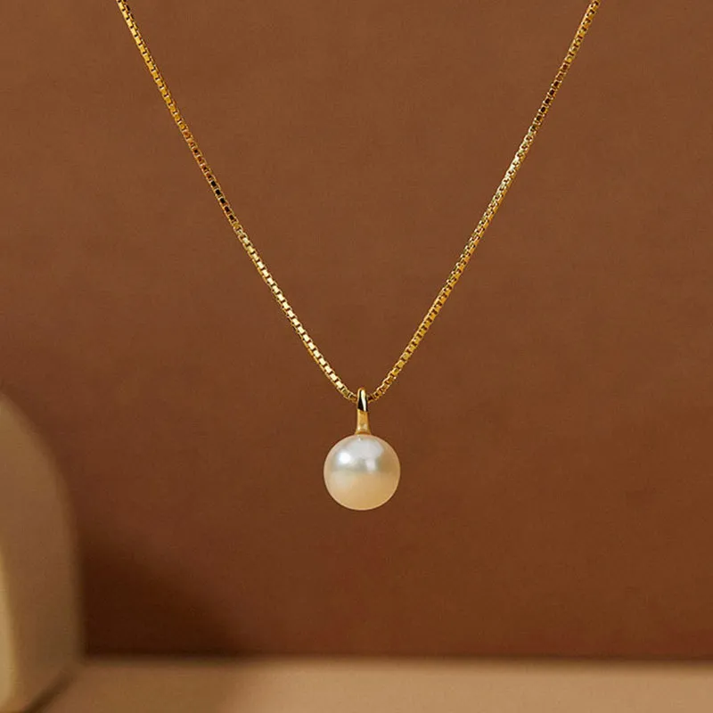 Summer Star Shell Pearl Pendants Women's-4
