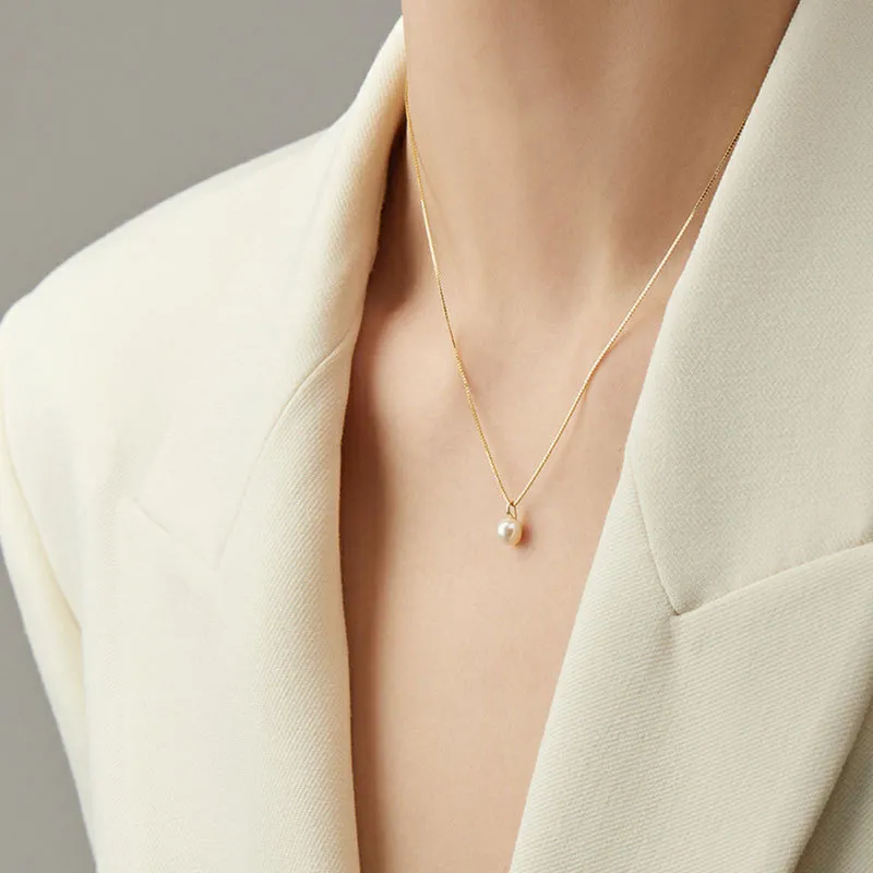 Summer Star Shell Pearl Pendants Women's-5