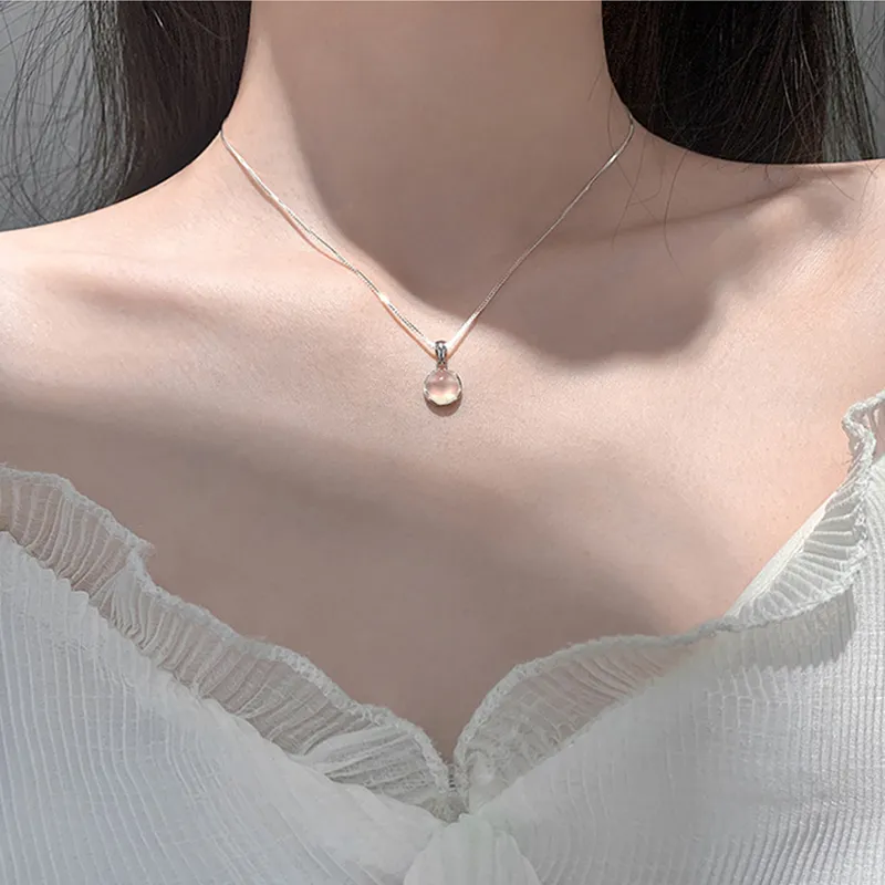 Summer Star S925 Silver Necklaces Women's-5
