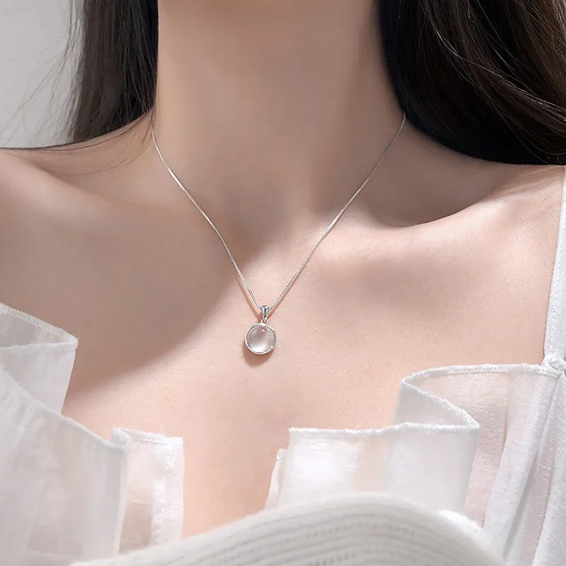 Summer Star S925 Silver Necklaces Women's-3