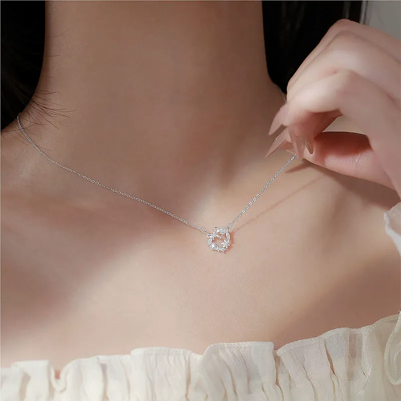 Good Quality S999 Fine Silver Necklaces Women's-2