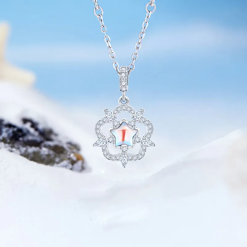 Good Quality S999 Fine Silver Necklaces Women's-3