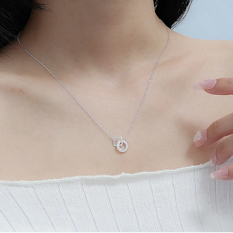 Good Quality S999 Fine Silver Necklaces Women's-4