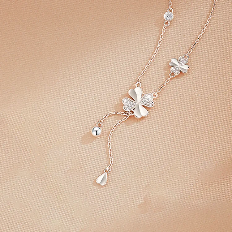 Good Quality S999 Fine Silver Necklaces Women's-7