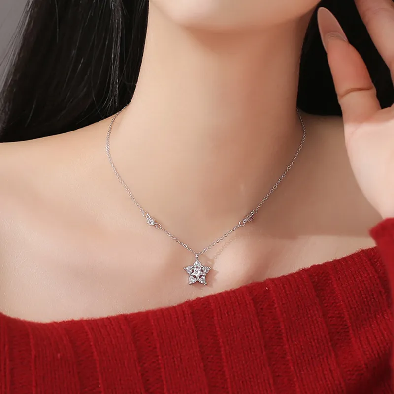 Good Quality S999 Fine Silver Necklaces Women's-2