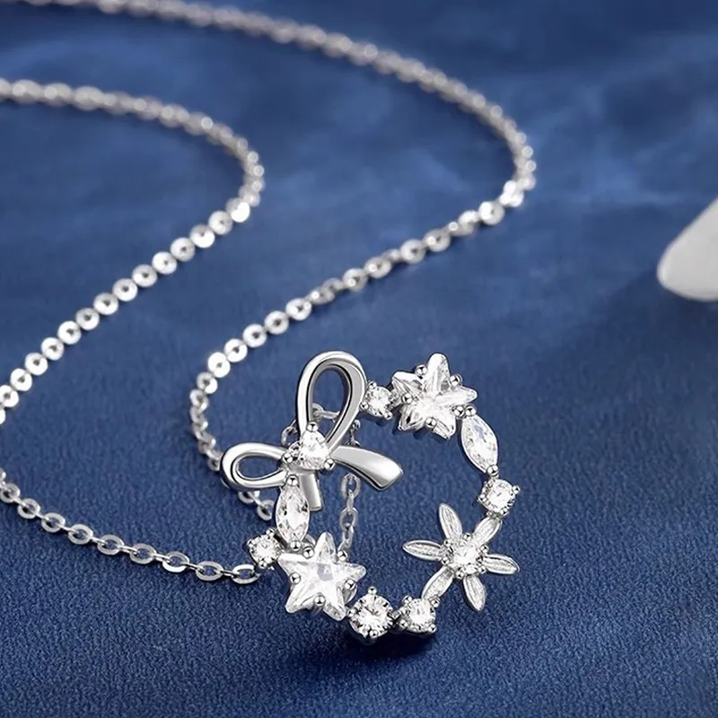 Good Quality S999 Fine Silver Necklaces Women's-3