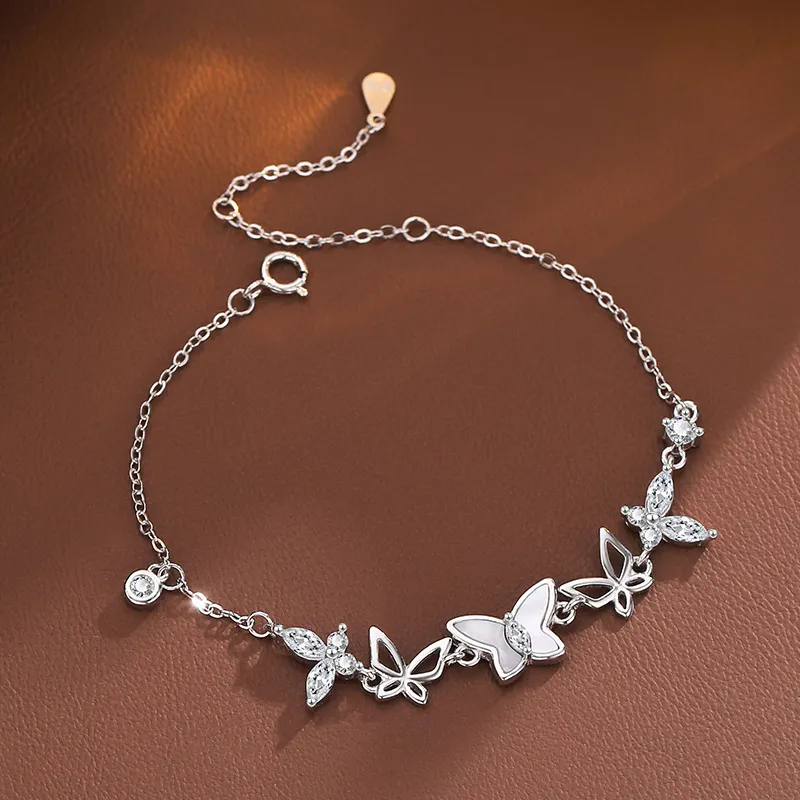 Good Quality S999 Fine Silver Bracelets Women's-4
