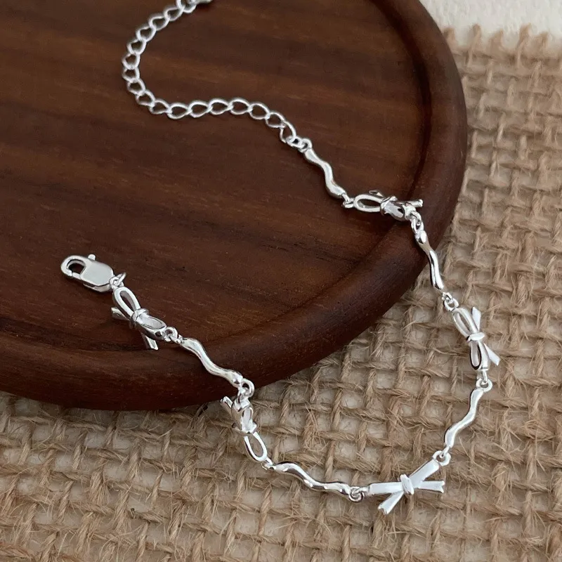 Good Quality S925 Silver Bracelets Women's-4