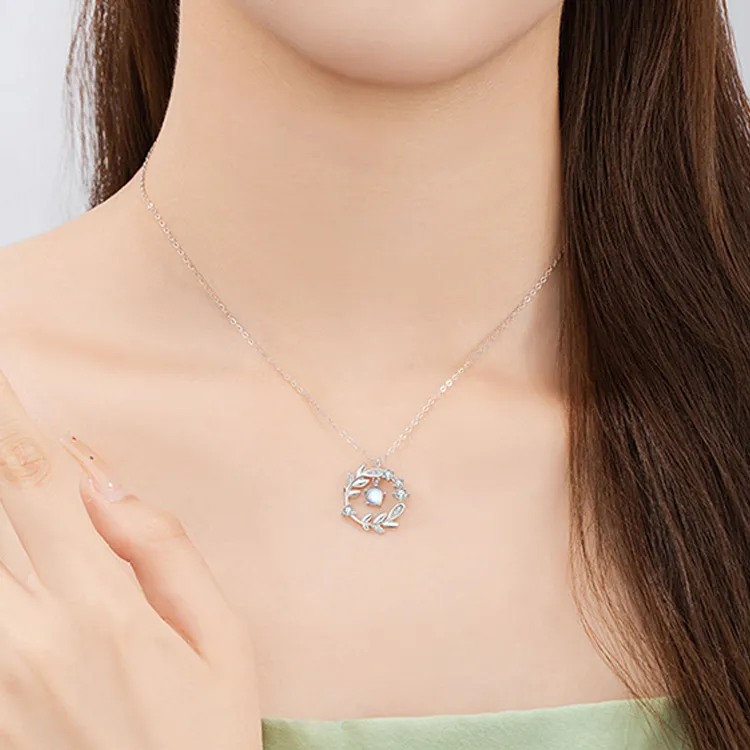 Good Quality S925 Silver Necklaces Women's-1