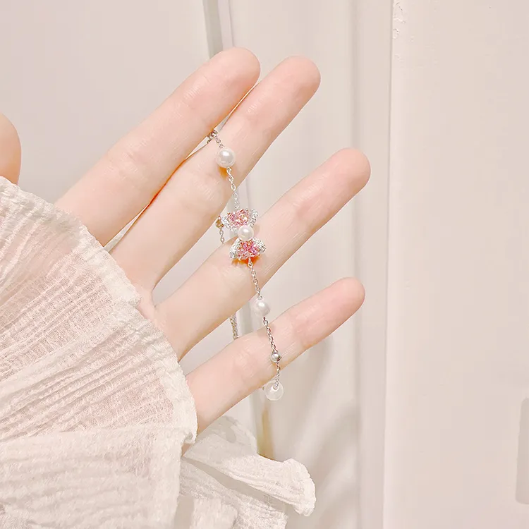 Good Quality S925 Silver Bracelets Women's-1
