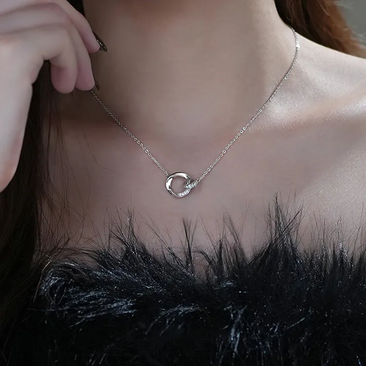 Good Quality S999 Fine Silver Necklaces Women's-2