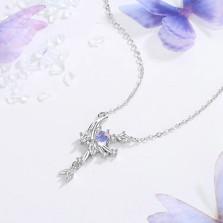Good Quality S925 Silver Necklaces Women's-1
