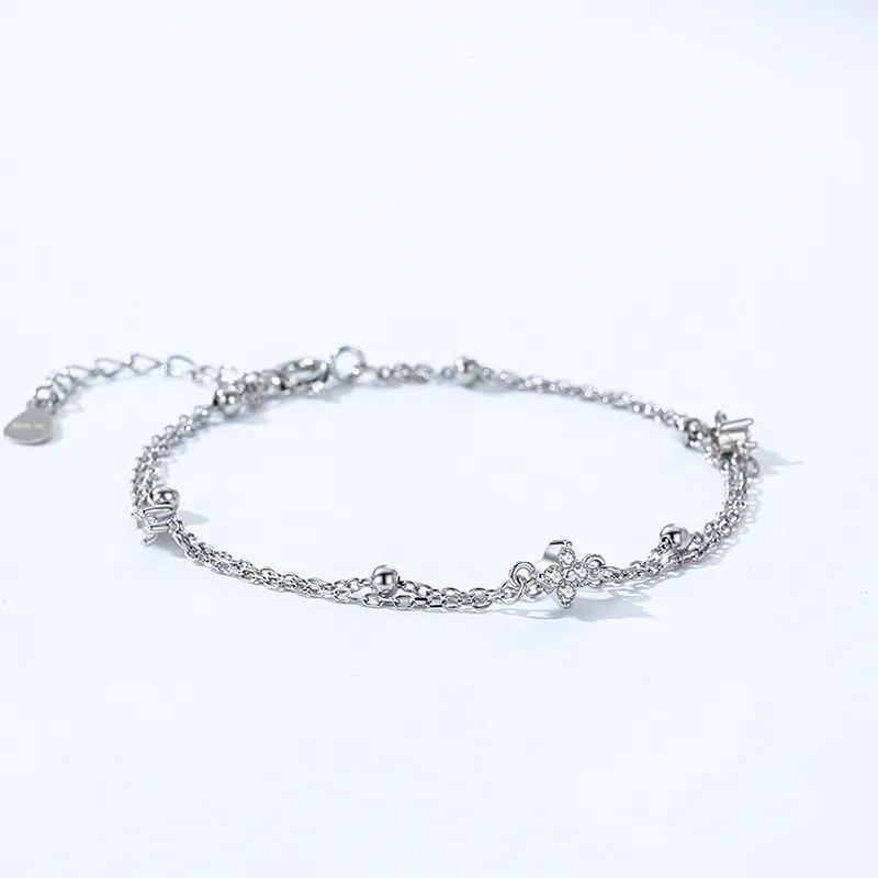 Good Quality S925 Silver Bracelets Unisex-3