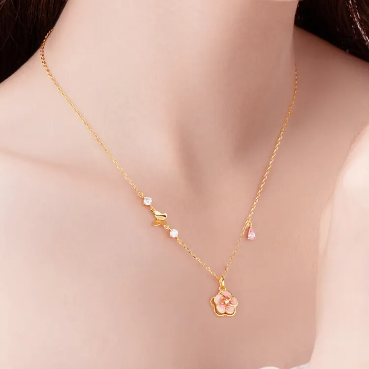 Good Quality S925 Silver Necklaces Women's-3