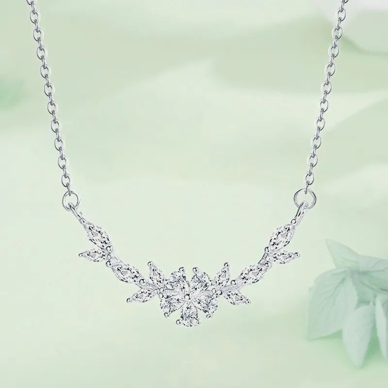 Good Quality S925 Silver Necklaces Women's-2