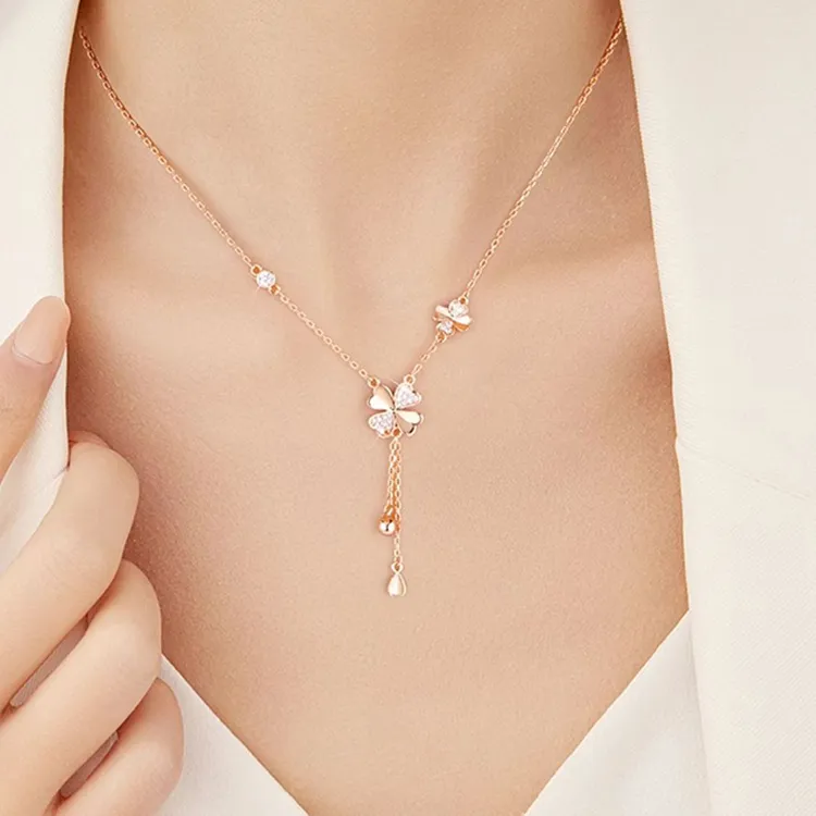 Good Quality S999 Fine Silver Necklaces Women's-1