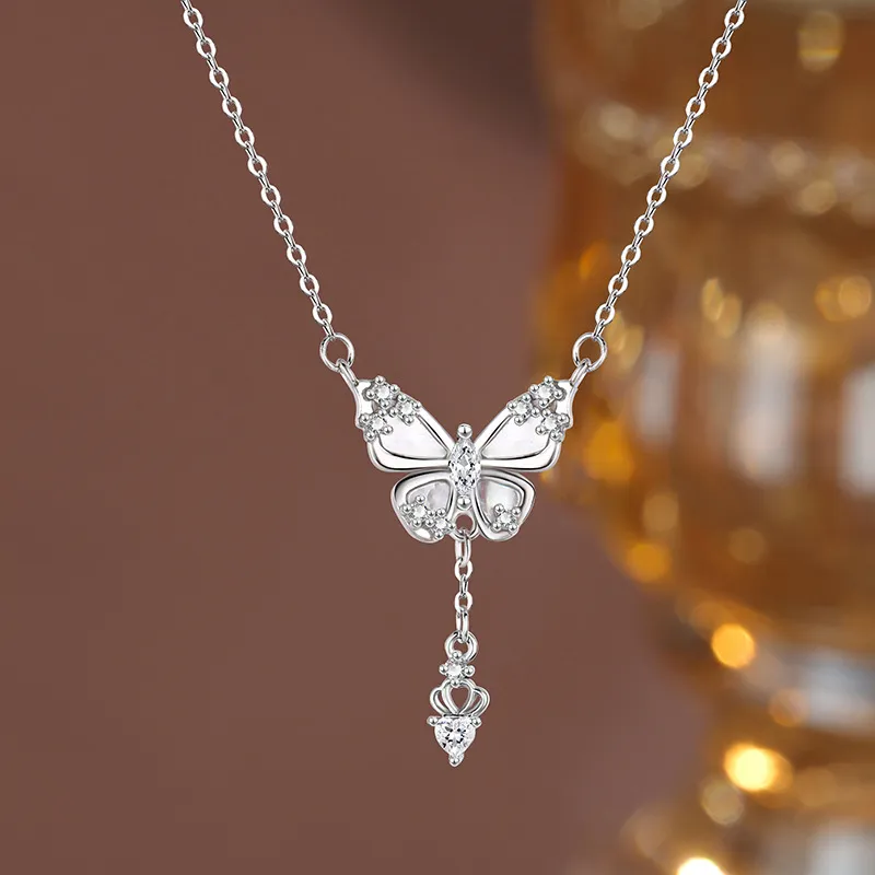 Good Quality S925 Silver Necklaces Women's-1